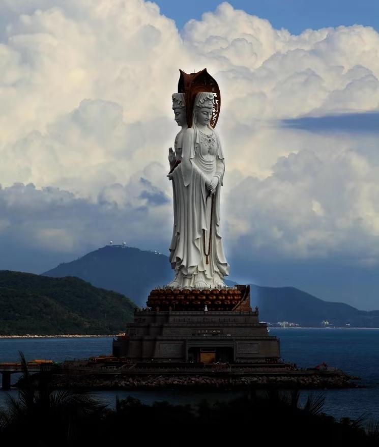 南海觀音，神秘與莊嚴(yán)的海洋圣地，南海觀音，神秘莊嚴(yán)的海洋圣地