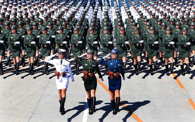 中國女兵儀仗隊，榮耀與力量的象征，中國女兵儀仗隊，榮耀與力量的璀璨象征