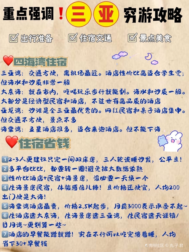 三亞窮游攻略及費用詳解，三亞窮游攻略詳解與費用剖析