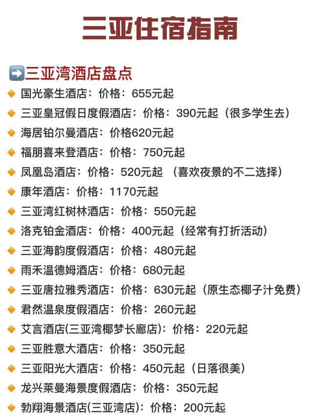 三亞民宿價格表——全面了解三亞住宿費用，三亞民宿價格大全，全面解析三亞住宿費用